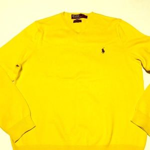 Polo Ralph Lauren yellow sweater size M/L